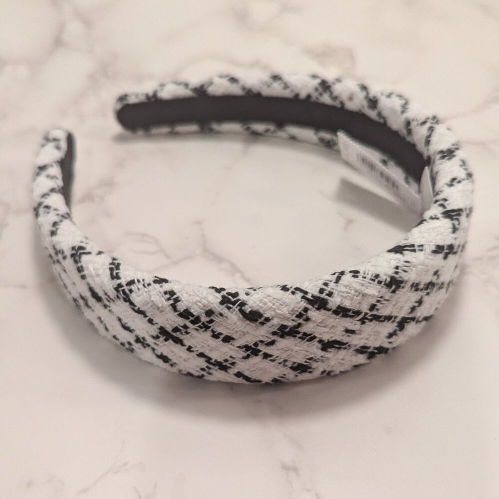J.Crew Factory Tweed Puff Headband